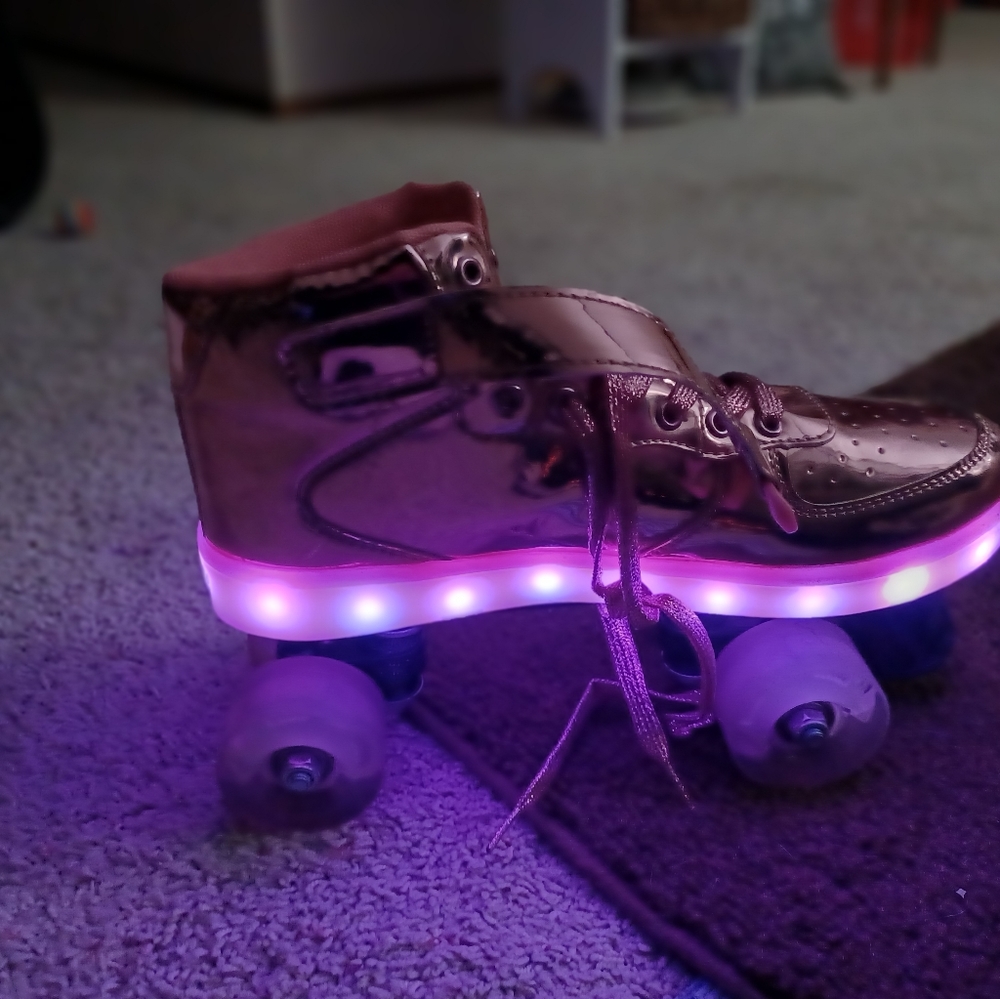 Pink Markozy Roller Skates Size 10